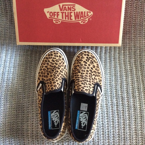 vans ultracush leopard